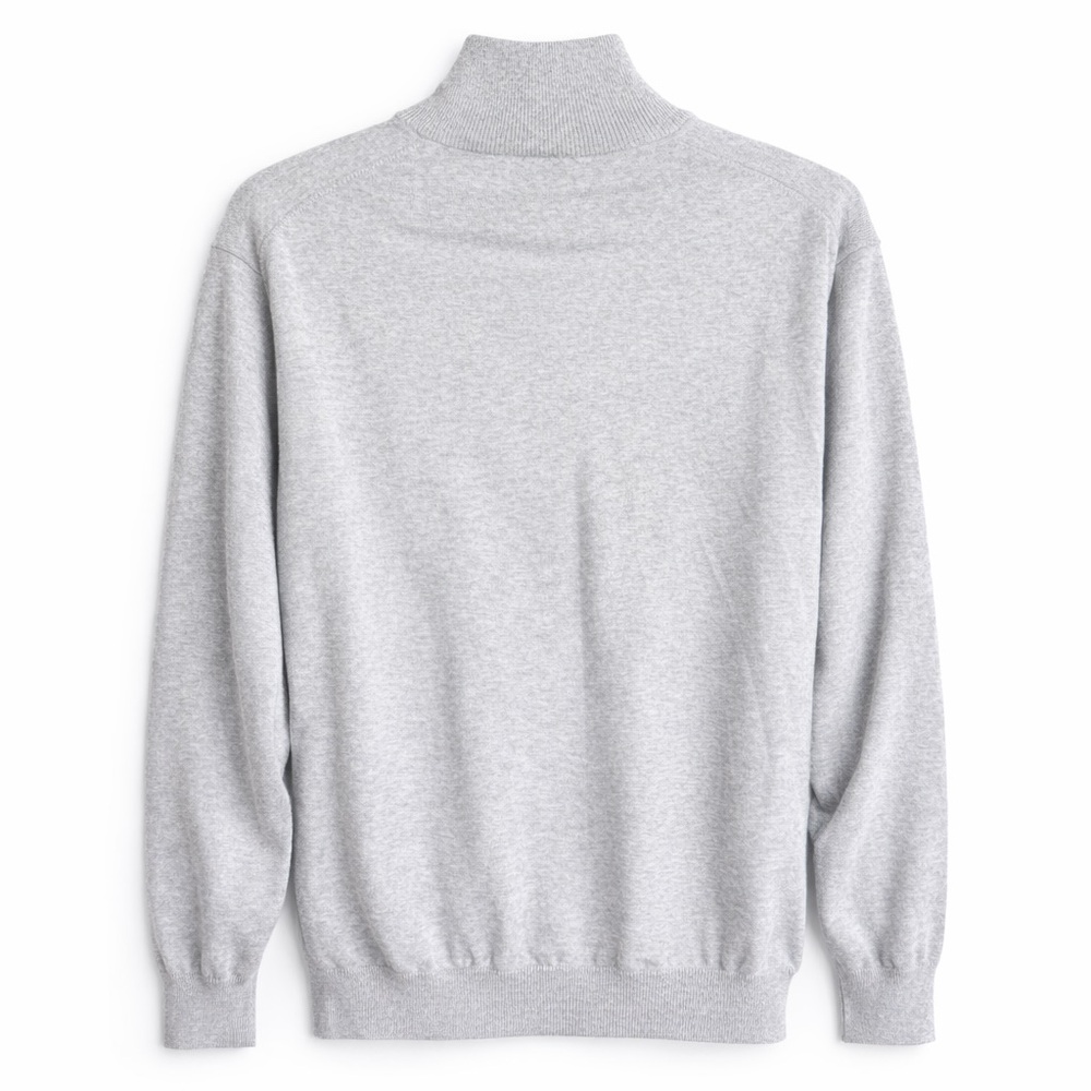 Jos. A. Bank Signature Collection Quarter-Zip Sweater- Size L - Picture 3 of 4